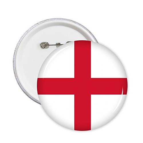 Badge Angleterre drapeau national rond finition soignée lot de 5 pièces L