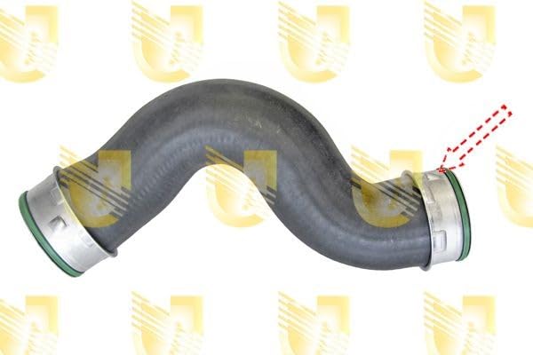 Manguito Turbo Unigom W9377 de Alta Presión Inferior Derecho para Audi y Passat