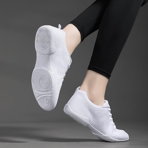 Cheerleading dansschoenen voor meisjes, dans, atletische trainingsschoenen, ademend, superlicht, cheer-sneakers voor vrouwen, sport, training, tennissneakers