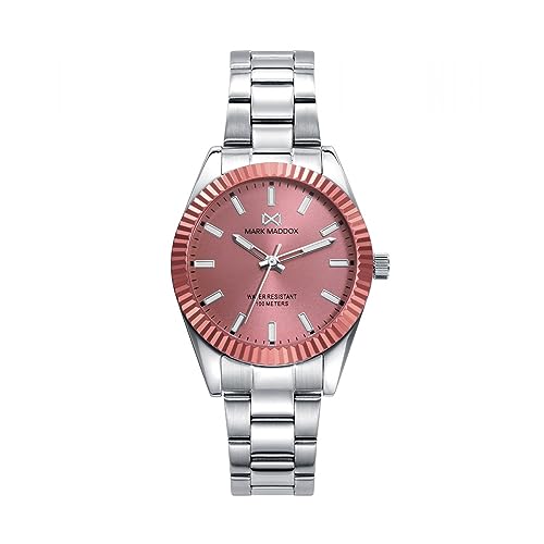 Montre Mark Maddox Shibuya MM1000-77 montre quartz acier inoxydable femme chic