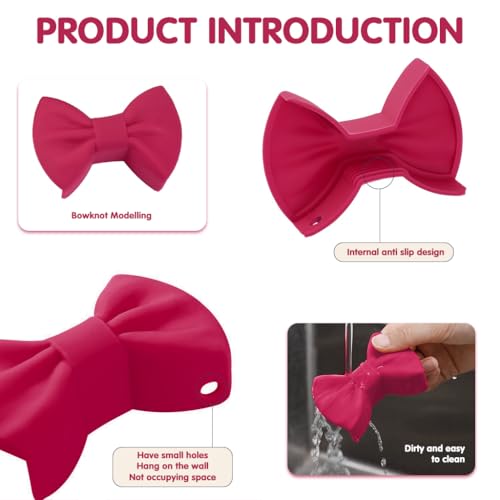 Image of HASTHIP Silicone Anti Scald Pot Handle Cover, Heat Resistant, 2 Pair