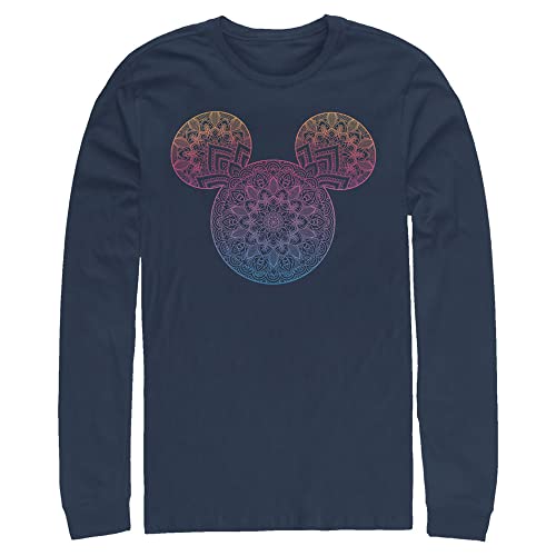 T-shirt manches longues Disney Mickey Mandala coupe premium Big & Tall homme