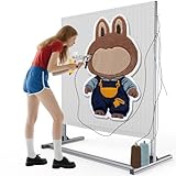 NODOCA 135cm Tufting-Rahmen mit 170pcs Spikes, Teppich-Tufting-Rahmen, Aluminium-Metall-Tufting-Rahmen für die Teppichherstellung, AnfängerinTufting-Stoffständer