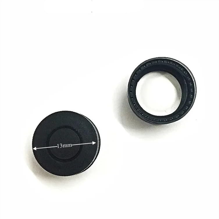 Tappi for fiale for cromatografia con setti in PTFE/silicone bianco - Tappi solidi in polipropilene da 4 ml (confezione da 100)