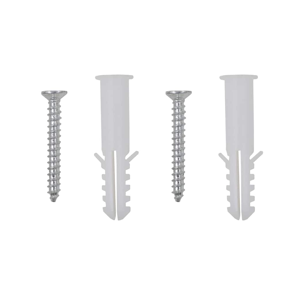 Specchio da parete, 2 pezzi, 50 cm, rotondo, in vetro, per
