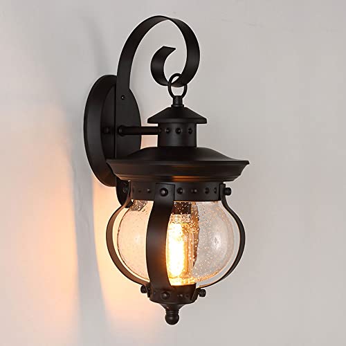 Lanterne murale extérieure E27 moderne IP54 étanche pour éclairage de façade - 6