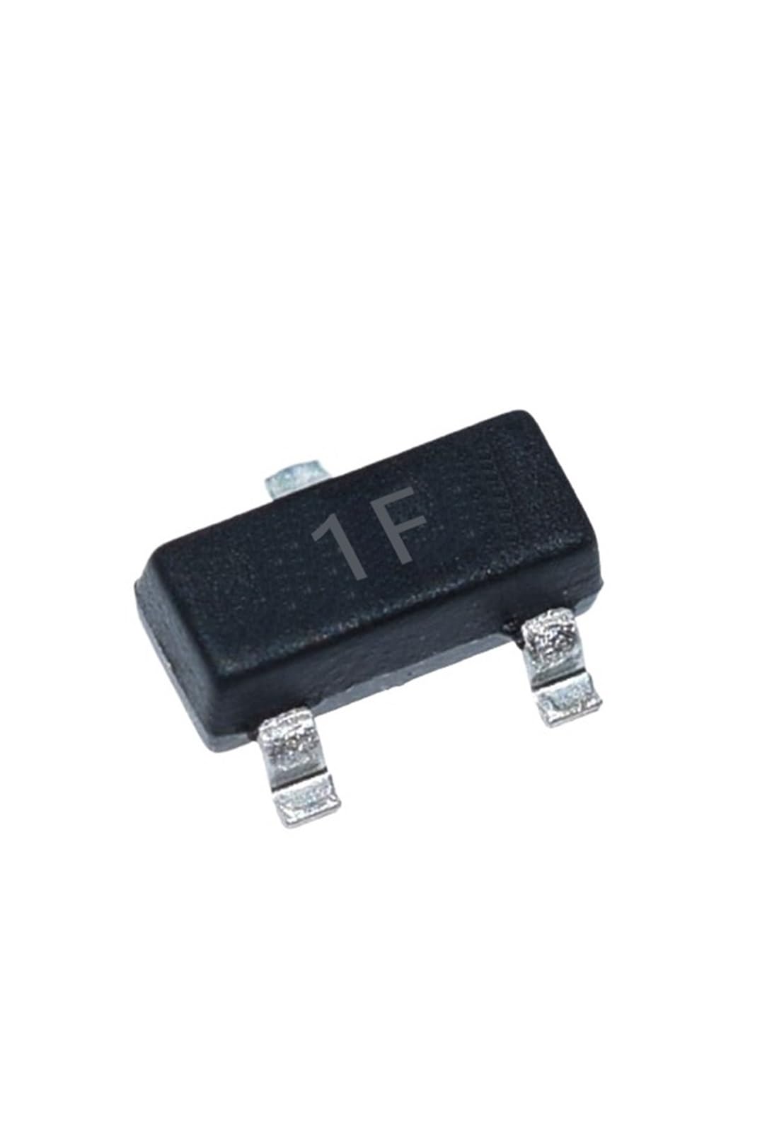 Aeprpsmeifh One Color 100Pcs Bc847b Sot23 Bc847 Sot Smd 847B Sot-23 1F Transistor