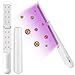 Produktbild Fortand UV Desinfektion Lampe, UV Sterilisator Lampe Faltbare UV-Licht Sanitizer Reisestab, Tragbare UVC-keimtötende Lampe mit 16 Lampenperlen Sterilisationsrate von 99,99%, für Zuhause, Hotel, Schule