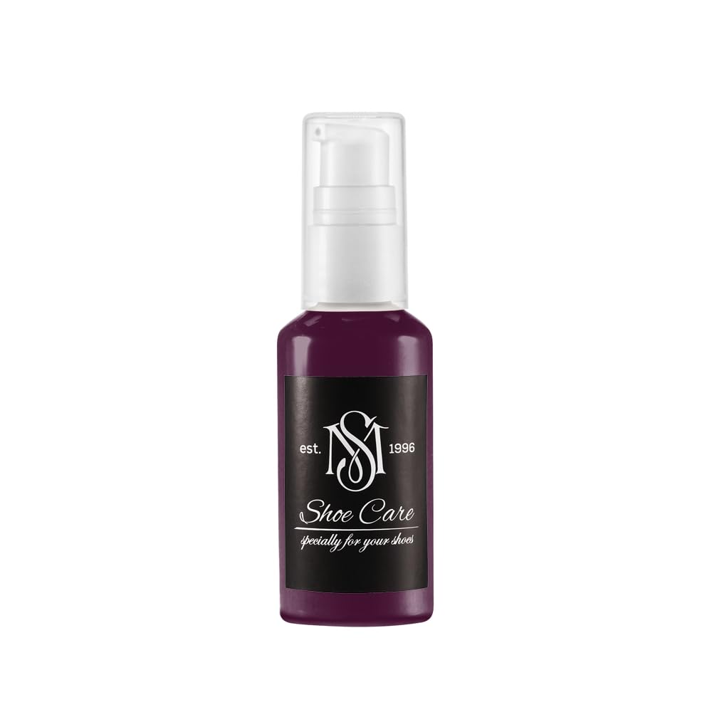 Baume pour cuir raviveur de teinte chaussure violet intense 25 ml