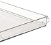 iDesign Plastic Refrigerator and Freezer Storage Organizer Tray with Handle for Kitchen, Pantry, Shelf, Counter, BPA-Free, 14.5