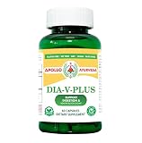 Apollo Ayurveda Dia V Plus Support Digestion Supplement Powerful Blend of Karela Cinnamon Neelkanti