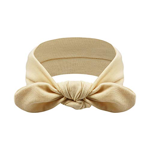 Dreshow 8 Pack Headbands For Women Bow Knotted Hair Band Facial Cloth Rabbit Ears Running Sport Elastic Hair Wrap #TOP5