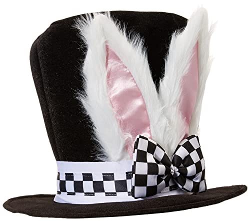 Jacobson Hat Company Men's Adult Black Velvet Bunny Ear Top Hat