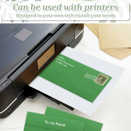 Image of 50 Pcs #10 Business Envelopes, Self Seal Standard Envelopes, Windowless Business Mailing Envelopes for Office, Checks, Letters, Invoices, Statements, Wedding, Size 4-1 /8 x 9-1 /2 inch