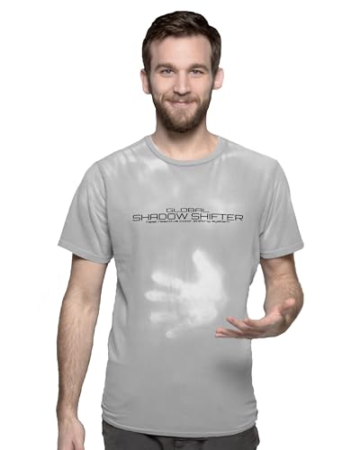 Amazon.com: Shadow Shifter Color Changing Adult Short Sleeve Grey