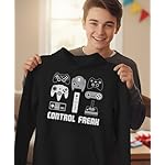 Tstars Gamer Hoodie for Men - Funny Video Game Pullover Gift for Gamers - Gaming Hoodies - Image 3