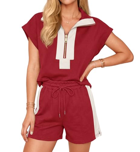 Cicy Bell ���f�B�[�X �c�[�s�[�X �A�E�g�t�B�b�g �T�}�[ �n�[�t�W�b�v V�l�b�N �L���b�v �X���[�u �g�b�v�X �}�b�`���O�Z�b�g �J���[�u���b�N �V���[�g ���E���W�Z�b�g, ���b�h, X-Large