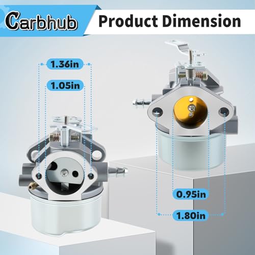 image for Carbhub 640052 Carburetor for Tecumseh HMSK80 HMSK90 HMSK100 LH318SA L