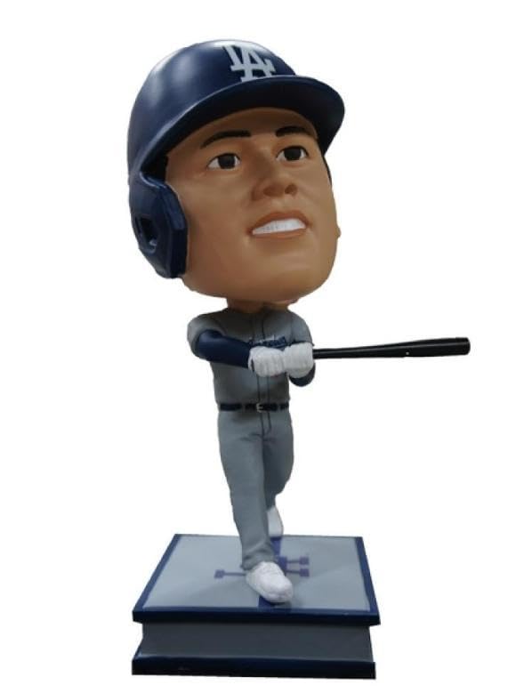特大サイズ　大谷翔平 ボブルヘッド MLB公式 ドジャース アウェー 24cm 大谷翔平 MLB ロサンゼルス・ドジャース 50-50達成記念