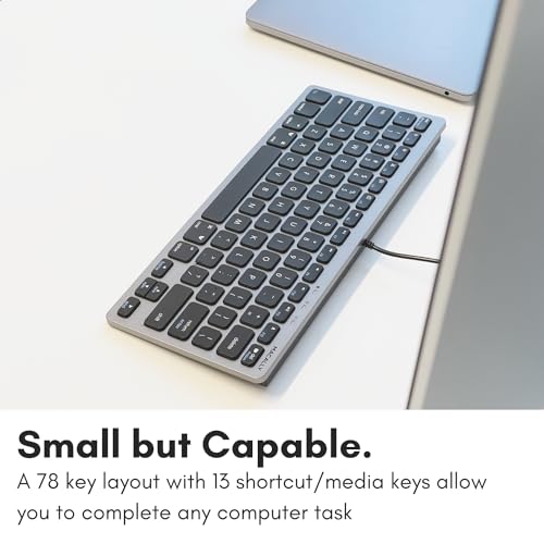 Macally Small USB-C Keyboard thumbnail 4
