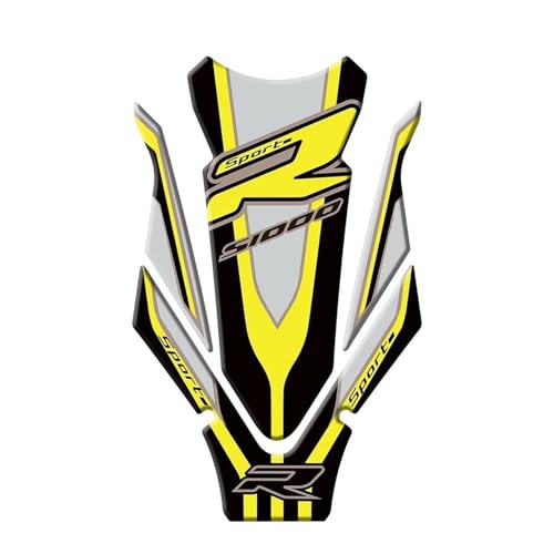 Autocollant de protection réservoir moto BMW S1000R anti-rayure adhésif or durable