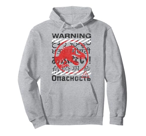 Sweat T-Rex Jurassic World Dominion à capuche finitions soignées