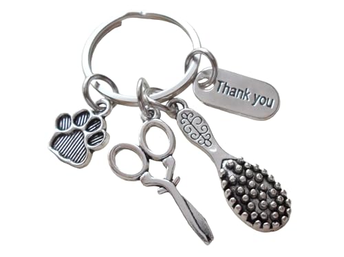 JewelryEveryday Pet Grooming Appreciation Keychain, For Animal Groomer, Key Chain