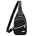 Xsecnua Crossbody Sling Bag Small Sling Backpack, Cross Body Bag Chest Bag for Women Men Travel Hiking Daypack