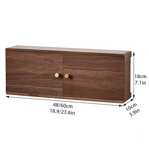 Boîte rangement routeur WiFi pour masquer fils électriques - 8