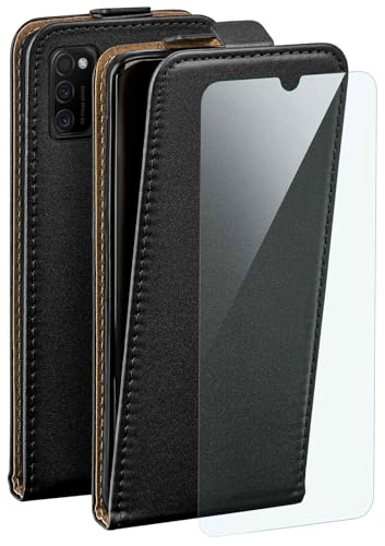 Coque Samsung M21 moex premium en noir avec film de protection multi-couches