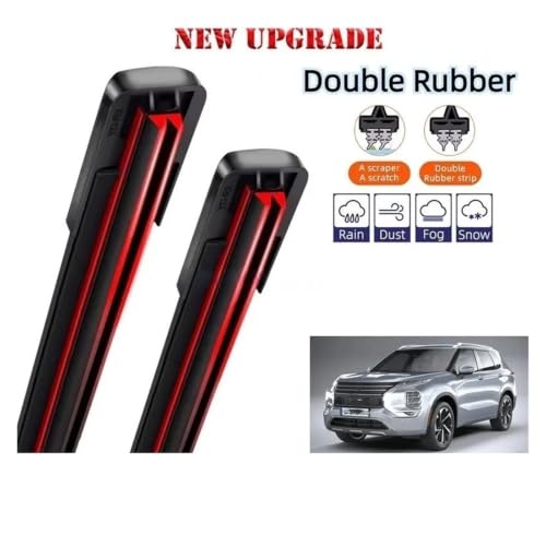 Limpiaparabrisas coche delantero de 26'' y 18'' para Outlander 2013-2019 2