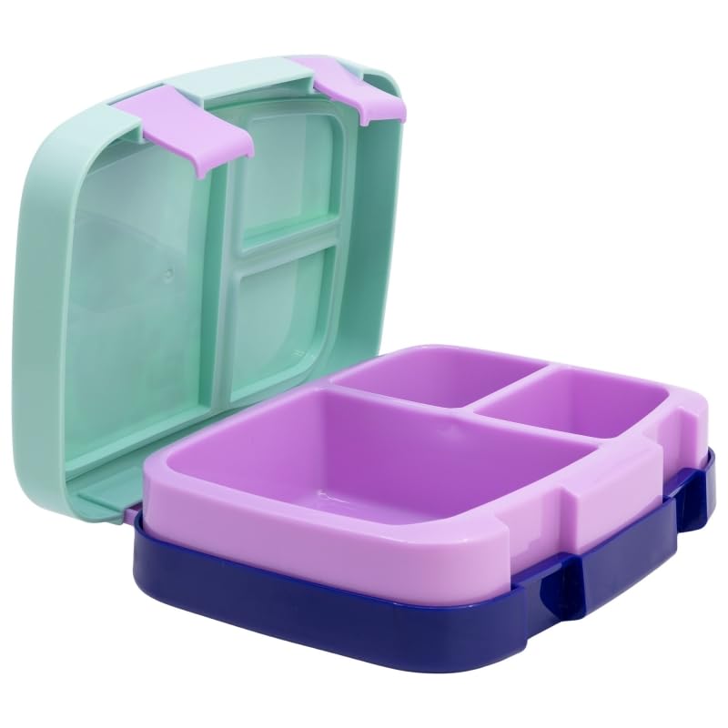 Image of STRIDERS BentoPro Frozen Sandwich Box for Kids - Leak-Resistant Divider, BPA-Free Food Container | Perfect for School, Travel & Snacks | Durable, Fun & Ideal for Boys & Girls