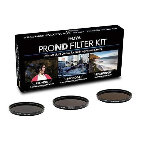 Kit de Filtros Hoya Pro ND (8/64 / 1000) 77mm Cover