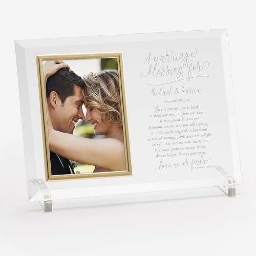 Personalization Universe Wedding Blessing Personalized Reflections Frame