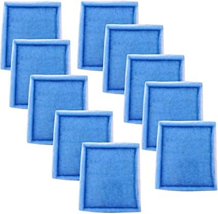 MyfatBOSS Fish Tank Filters, Aquarium Filter Cartridge for 20-40 30-60 Gallon Fish Tank Power Filter Cartridge Replacement, 10 Pack #3 Fish Filter Cartridge