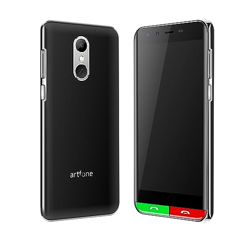 Cellulare Per Anziani 4G, Smartphone Artfone Smart_500, Senior, Pulsante Sos, Icone Grandi, Base Di Ricarica, Modalità Semplice, Volume Alto, Batteria 2550 Mah (SMART-500-2025-4G) - 4