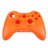HDE Replacement Shell for Xbox 360 Wireless Controllers Includes Shell Buttons Thumbsticks Torx Screwdriver Replacement Case Cover and Tool Kit - Orange