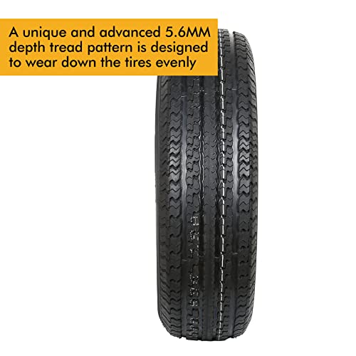 Durun DOT 041 KNDUTC Set Of 4 Durun St225/75R15 Radial Trailer Tire, St225-75R15 St 225/75R15, 10 Ply Load Range E thumb #2