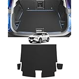 Mixsuper 新型 エクストレイル ラゲッジマット T33 防水 トランクマット 2D 5人乗専用 X-Trail T33 SNT33 T33型 ラゲッジトレイ カーゴマット 2022年7月-現行 エクストレイル T33 パーツ PVC 滑り止め素材 巻け収納 耐摩擦 耐汚れ 車種専用 装着簡単 純正交換 1PCS