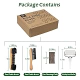 Adhafera kit de nettoyage billard, 4 pièces bois et nylon photo 4