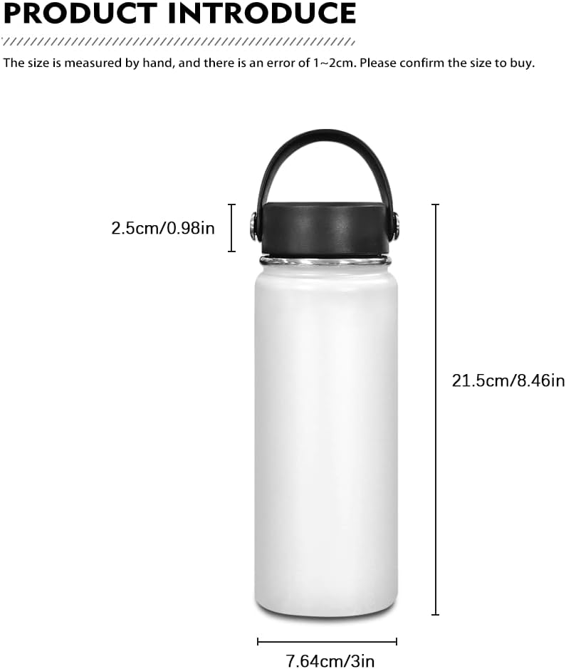 Coldinair Blue Axolotl 18oz Kids Stainless Steel Insulated Water Bottle Leakproof Sport Thermal Bottle for Sports, Travel, and School - Image 7