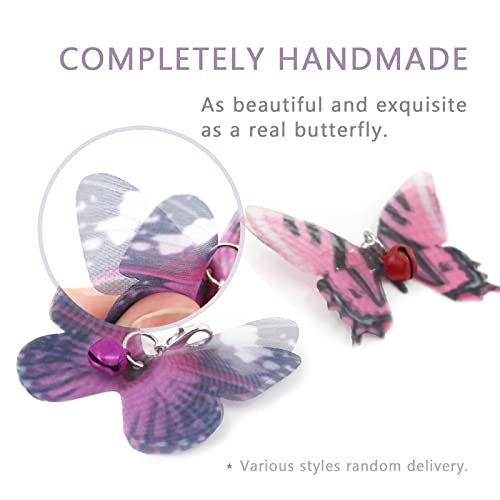 SONGWAY Substituição de brinquedo de borboleta para gatos – 10 peças de acessório de brinquedo de bo