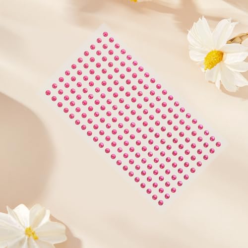 Pegatinas de gemas fáciles de aplicar y redondas para un brillo duradero en textiles y móvil 5