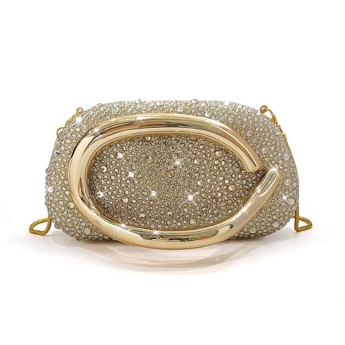 Sac de luxe élégant en forme de boîte ronde pochette rigide anti-choc