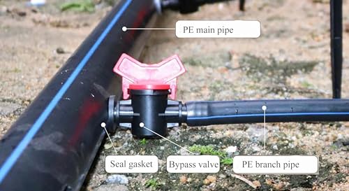 Vanne de dérivation d'eau contre les fuites et gaspillages du potager - 7