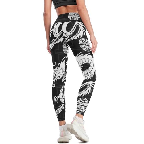 Anceky Pantalones de Yoga de Cintura Alta, Mallas Deportivas con Control de Abdomen para Mujer (S-2XL)