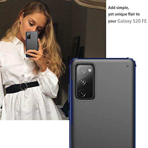 MOONCASE Capa para Samsung Galaxy S20 FE, capa traseira ultrafina fosca transparente absorção de cho