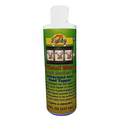 Lucky 7 Whitetail Miracle Peanut Butter Bash Attractant and Feed Topper