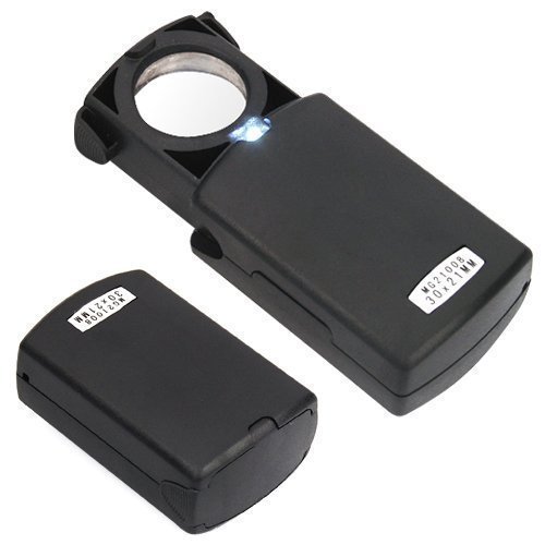 Accessotech 30x21mm Eye Jewellers Loupe Lens Jewellery Hallmark