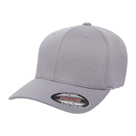 Flexfit Men's Visor, Silver, XL-XXL